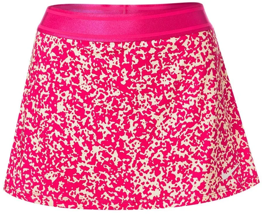 Nike Court Dry Skirt STR PR - vivid pink/white