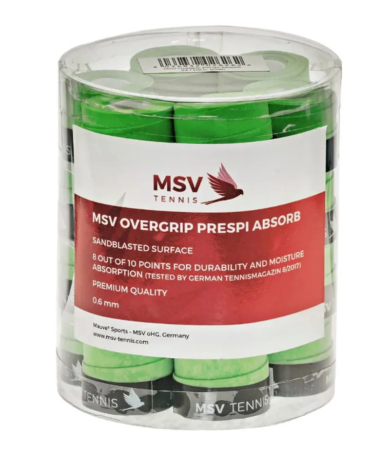 MSV Prespi Absorb Overgrip 24P - green
