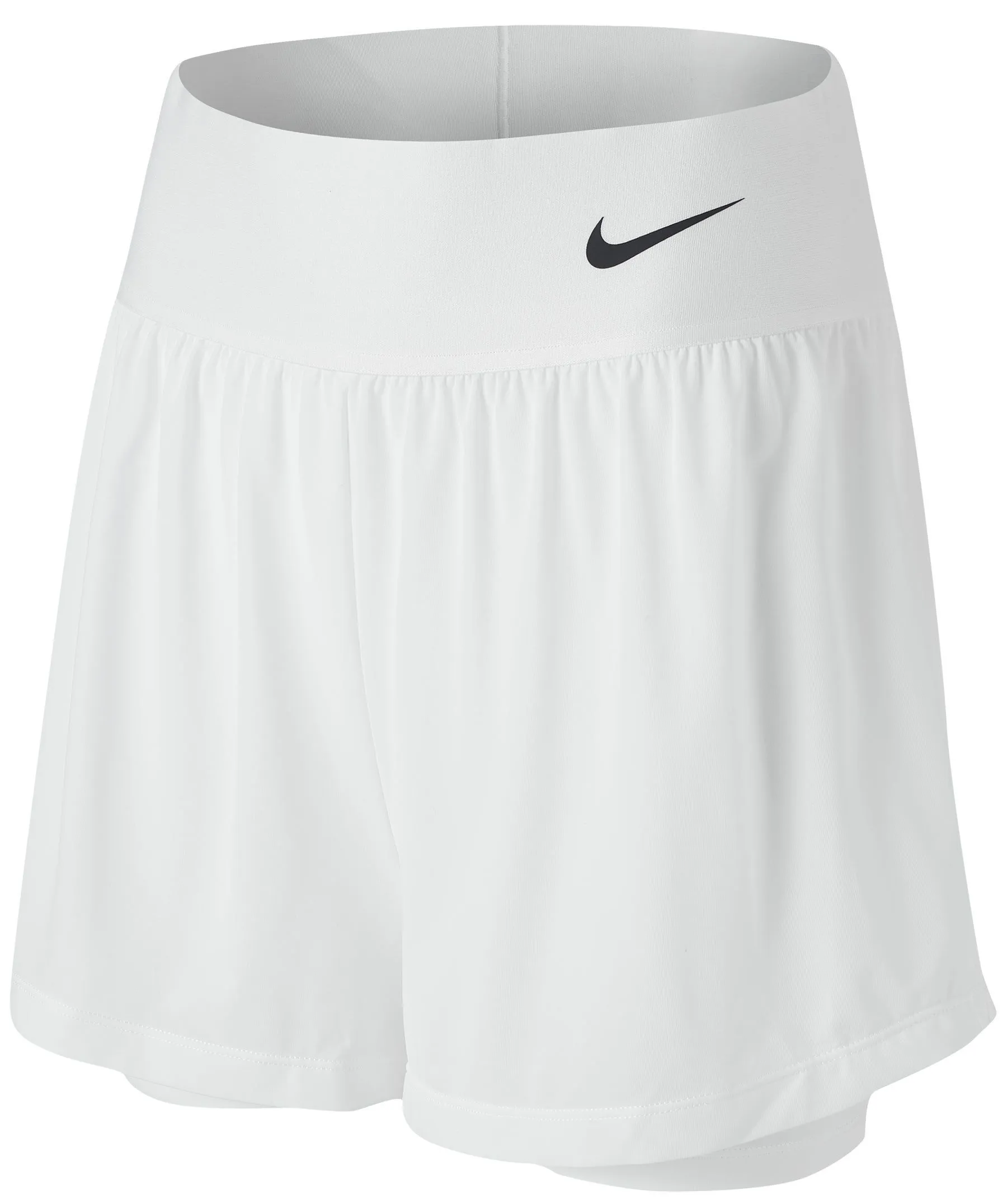 Nike Court Dri-Fit Advantage Short W - white/black