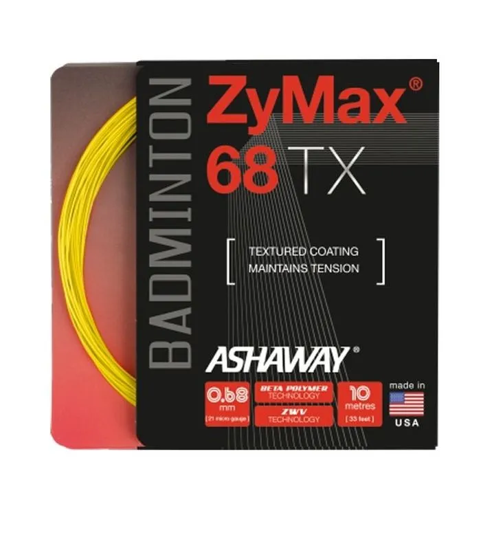 Ashaway ZyMax 68 TX (10 m) - optic yellow