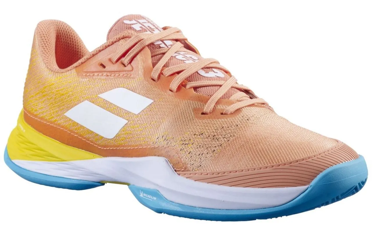 Babolat Jet Mach 3 Clay - coral/gold fusion