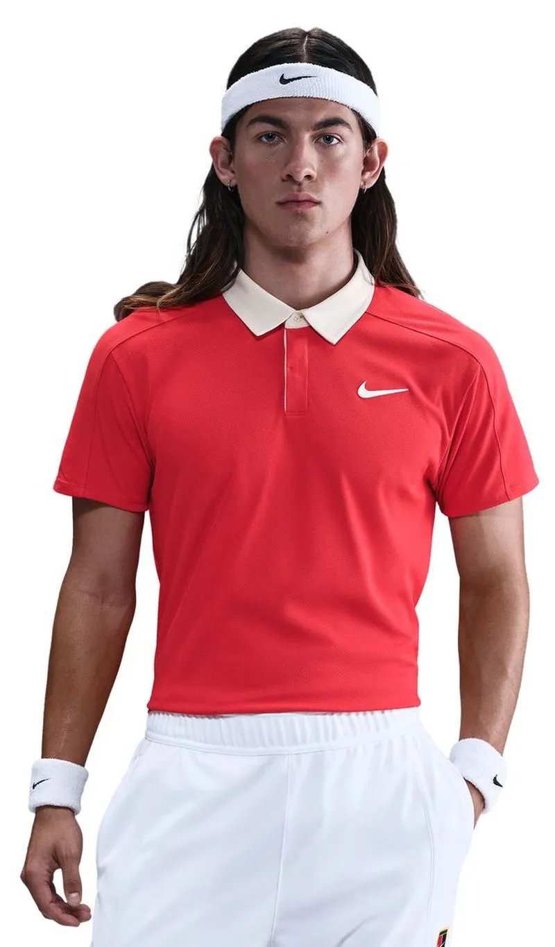 Nike Court RG Dri-FIT Advantage Slam Tennis - lt crimson/white Nike Court RG Dri-FIT Advantage Slam Tennis - lt crimson/white
