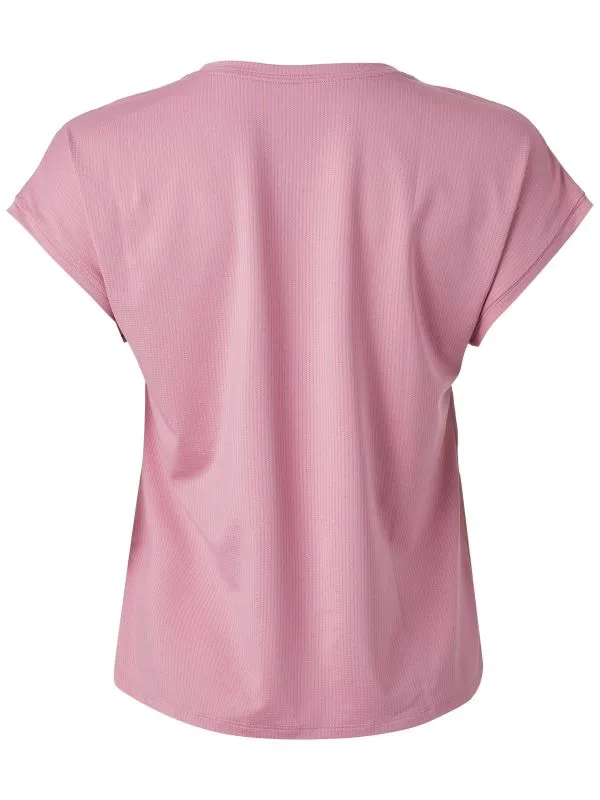 Nike Court Dri-Fit Victory Top SS W - elemental pink/white