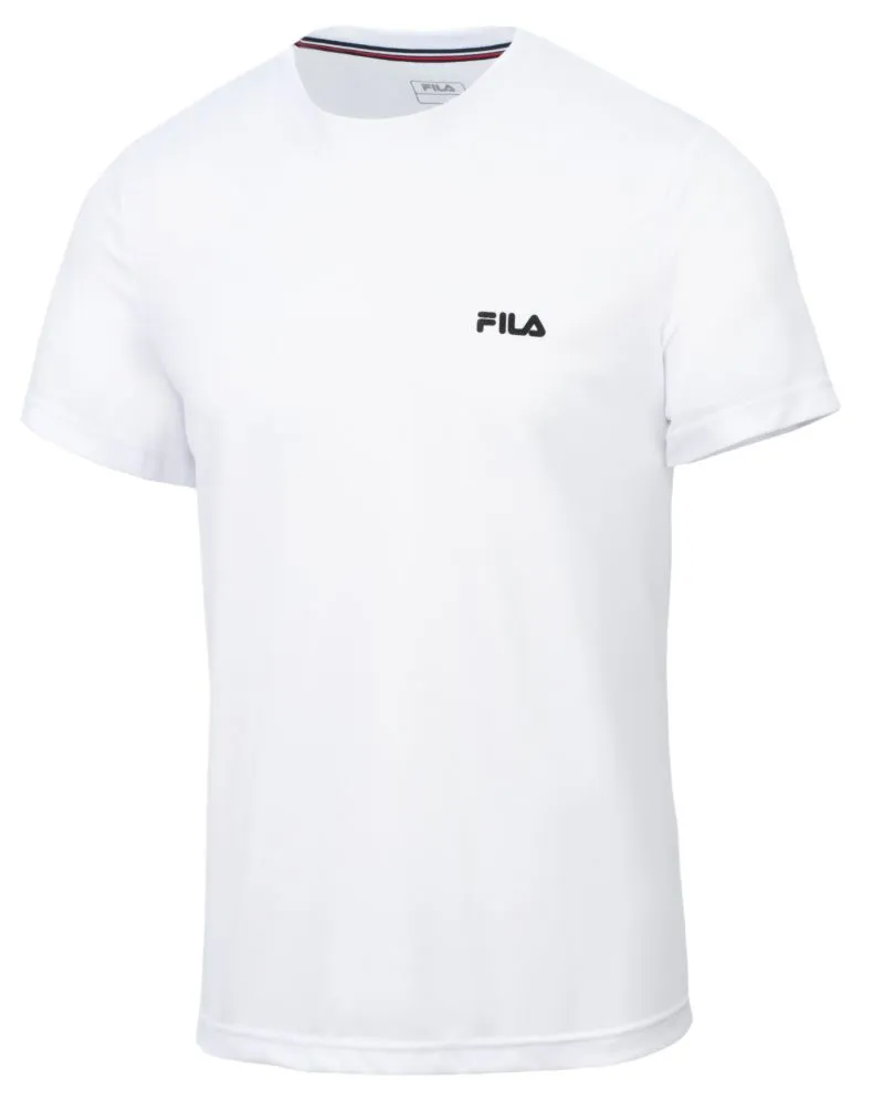 Fila Small Logo - white
