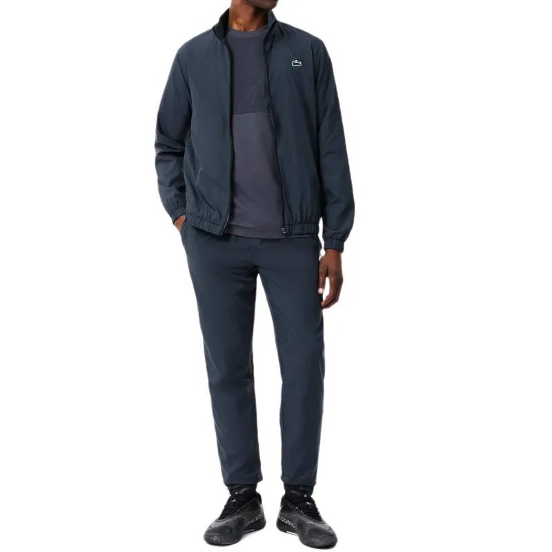 Lacoste Water-Repellent Sport - dark grey/black