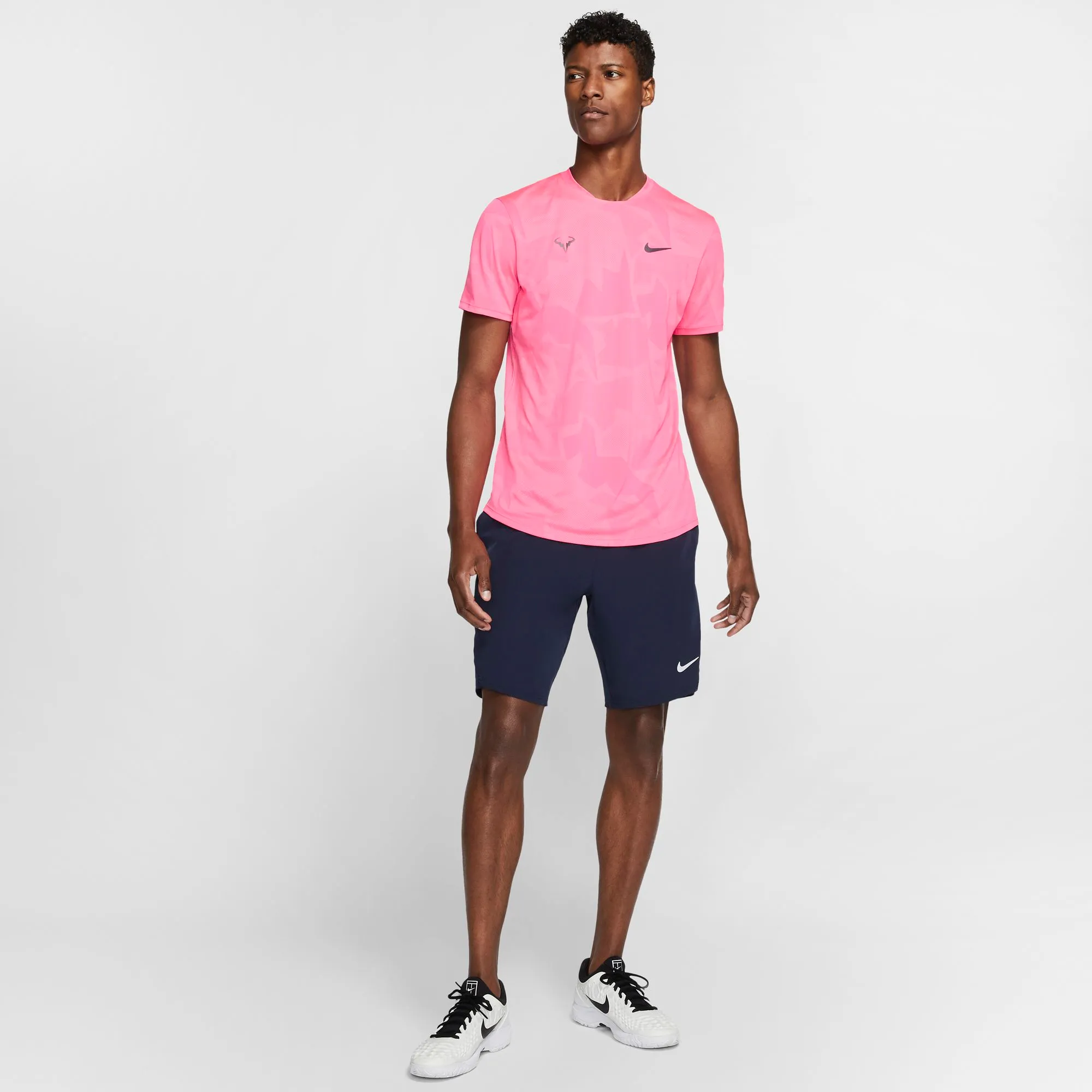 nike-court-aeroreact-top-ss-rafa-digital-pink-gridiron-6 Nike Court Aeroreact Top SS Rafa - digital pink/gridiron