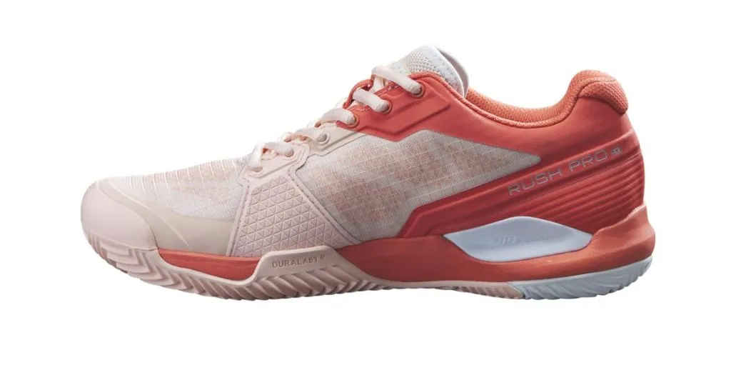 Wilson Rush Pro 3.5 Clay W - tropical peach/hot coral/wht