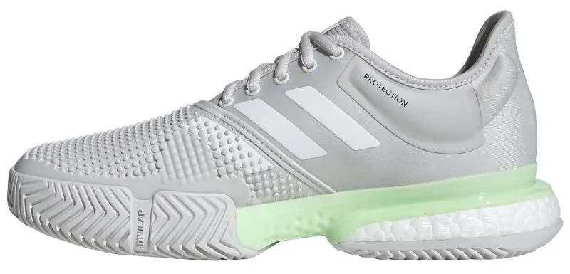 Adidas SoleCourt Boost W - glow green/white/grey one