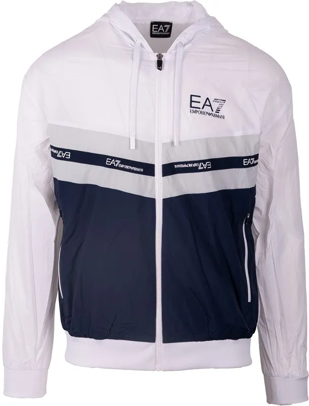 ST95875-1 EA7 Man Woven Blouson - navy blue