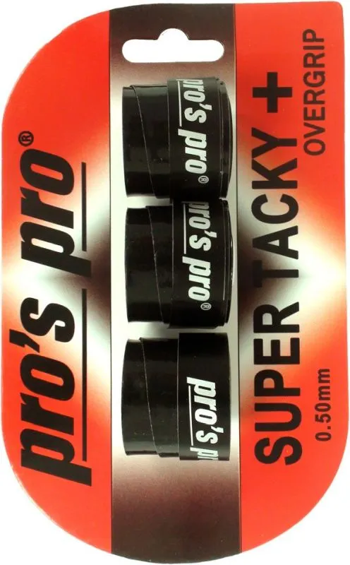 Pro's Pro Super Tacky Plus 3P - black Pro's Pro Super Tacky Plus 3P - black