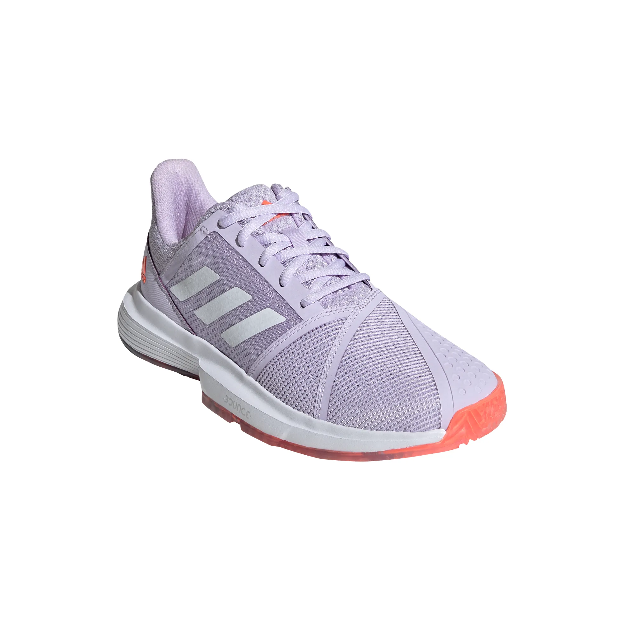Adidas CourtJam Bounce W - signal coral/purple tint/tech purple