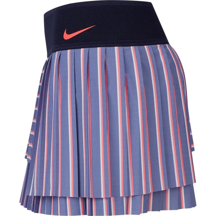 Nike Court Slam Skirt PS NT W - deep night/black/white/laser crimson