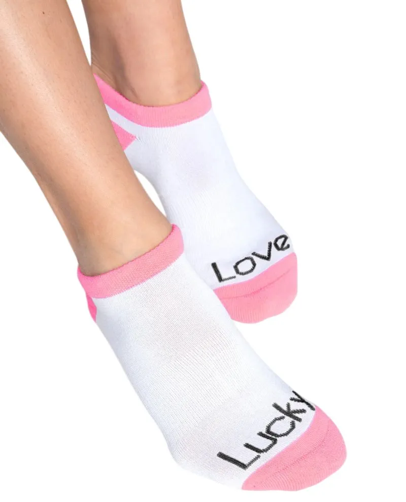 Lucky in Love Got The Blues Low Cut 2P - white/hot lava