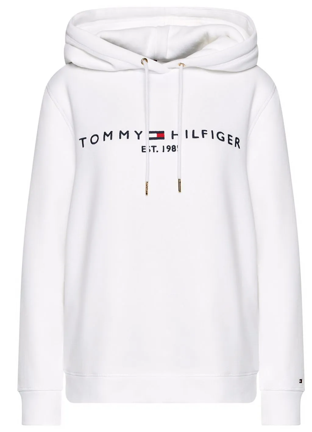 Tommy Hilfiger Heritage Hilfiger Hoodie LS - white Tommy Hilfiger Heritage Hilfiger Hoodie LS - white