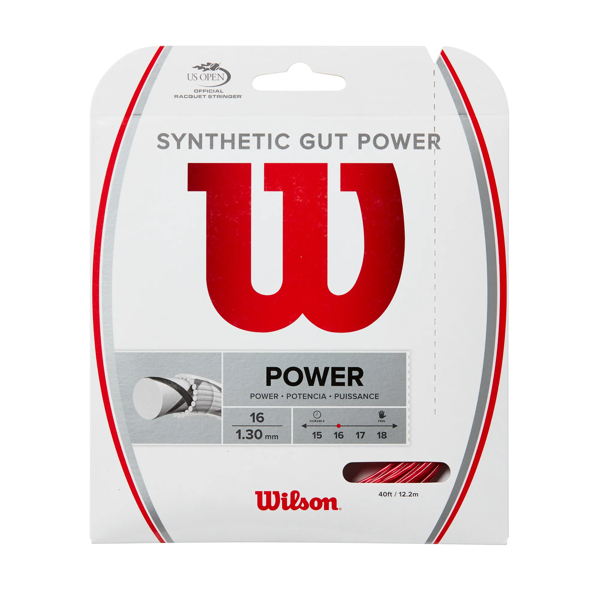 Wilson Synthetic Gut Power (12,2 m) - red