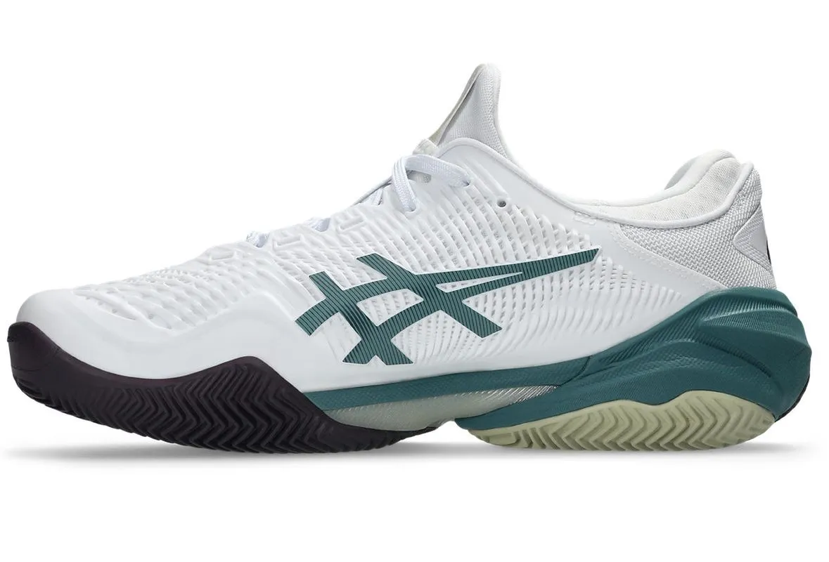Asics Court FF 3 Clay - white/foggy teal