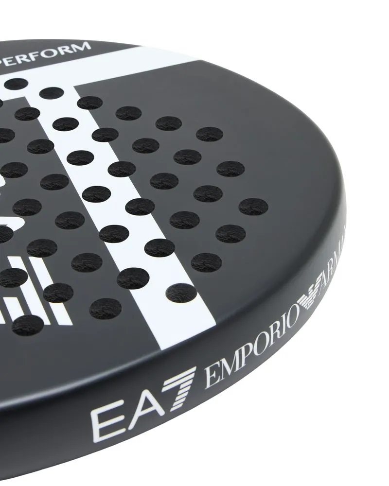 EA7 Padel Racket - black/white