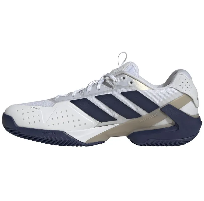 Adidas Adizero Ubersonic 5 M Clay - cloud white/dark blue
