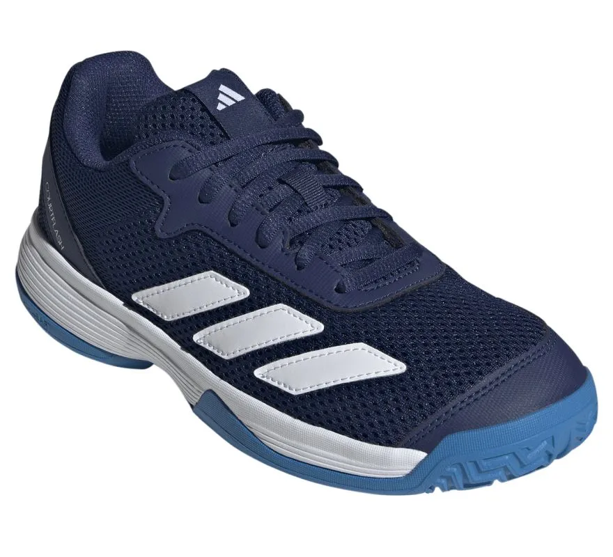 Adidas Courtflash K - dark blue/cloud white/bright blue