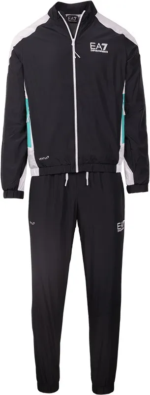 EA7 Man Woven Tracksuit - black