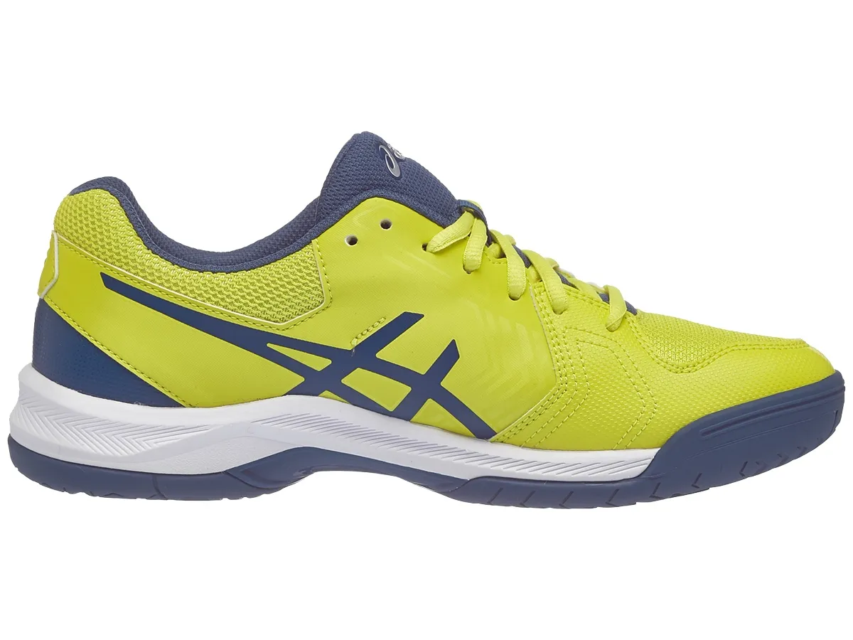 Asics Gel-Dedicate 5 - sulphur spring/ink blue/silver
