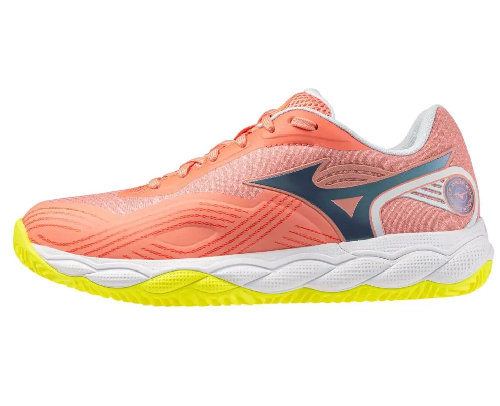 Mizuno Wave Enforce Court 2 Padel - desert flower/wild wind/yellow jasper Mizuno Wave Enforce Court 2 Padel - desert flower/wild wind/yellow jasper