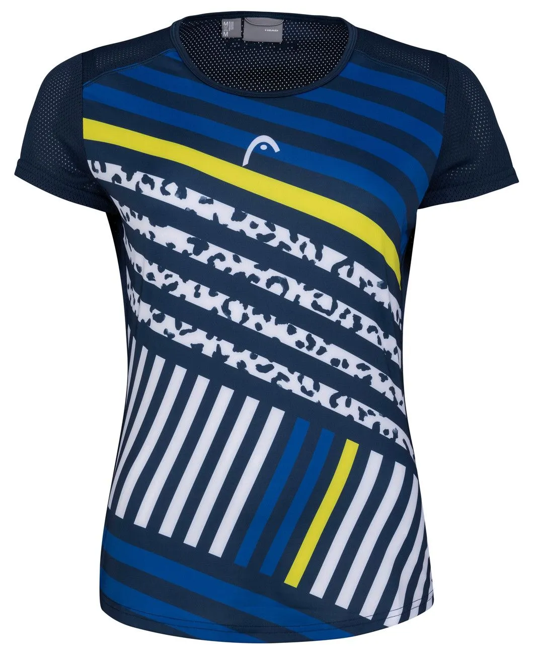 Head Sammy T-shirt W - dark blue/print vision