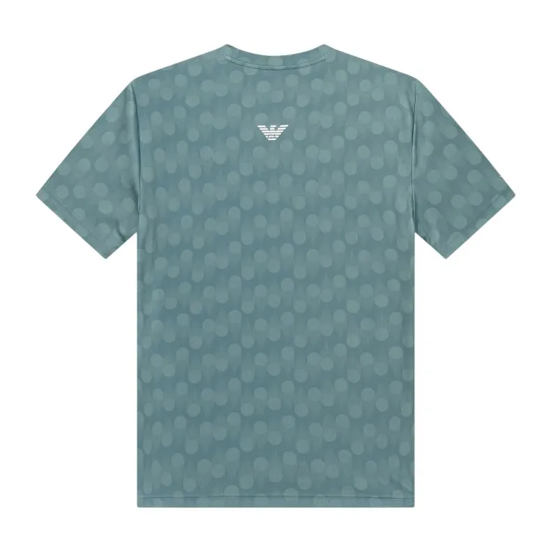 EA7 Man Jersey - green dots