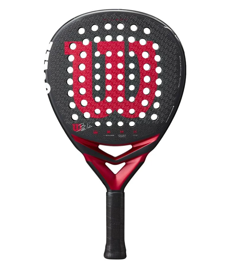 Wilson Bela V3 Padel 2 - black/red Wilson Bela V3 Padel 2 - black/red