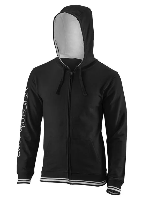 Wilson Team II FZ Hoody M - black