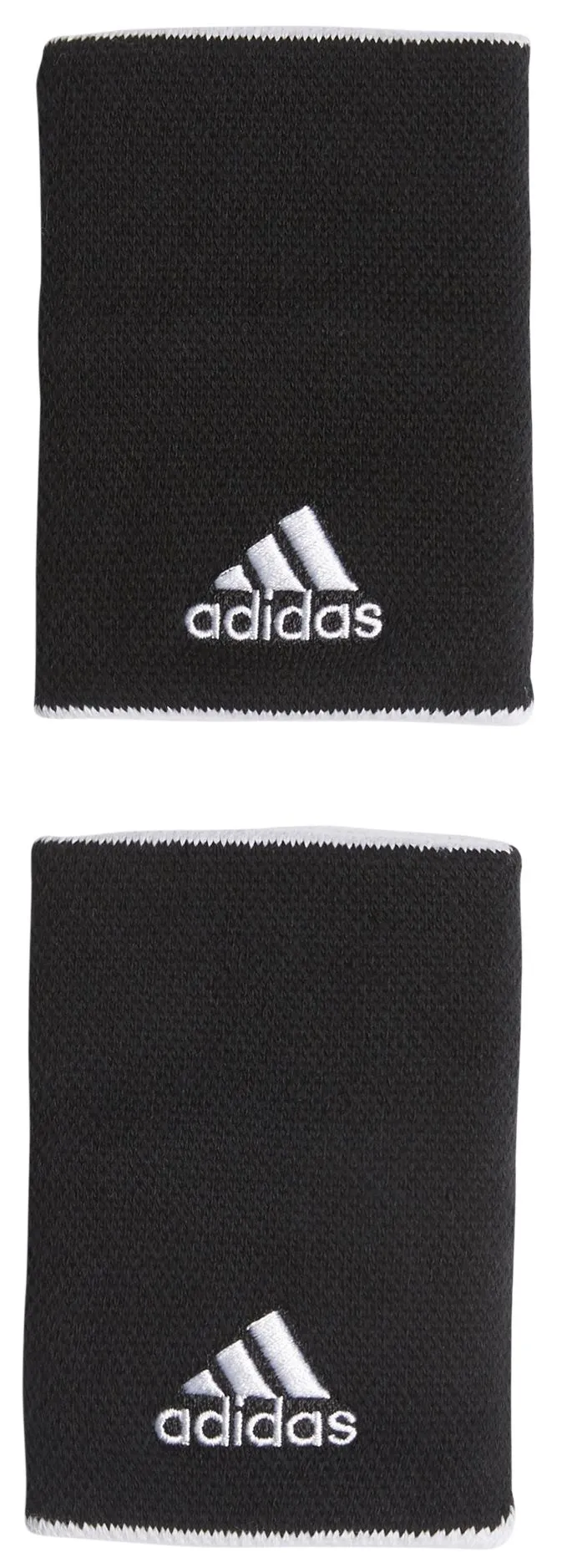 Adidas Wristbands L (OSFM) - black/white/white