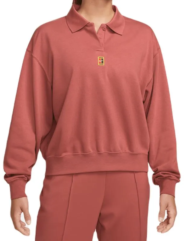 Nike Court Dri-Fit Heritage Tennis Polo - canyon rust