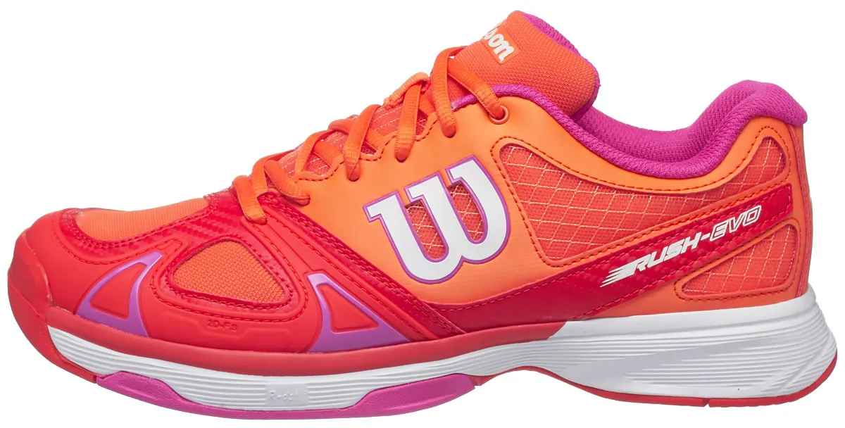 wilson-rush-evo-w-nasturtium-fiery-red-rose-violet-2 Wilson Rush Evo W - nasturtium/fiery red/rose violet