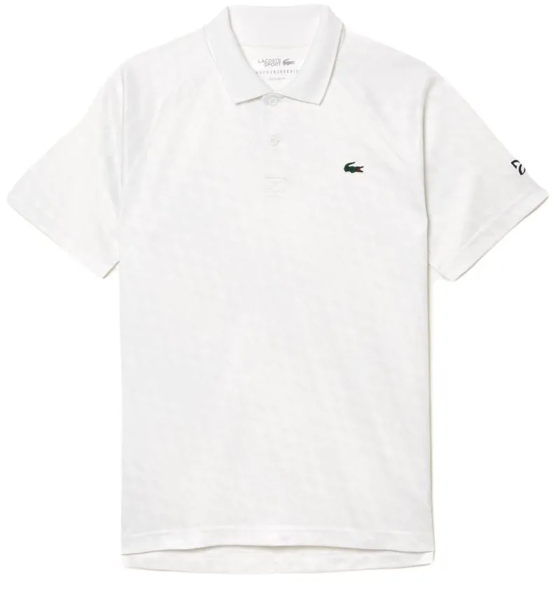 Lacoste Tennis x Novak Djokovic Printed Polo-Dry Technology Lacoste Tennis x Novak Djokovic Printed Polo-Dry Technology