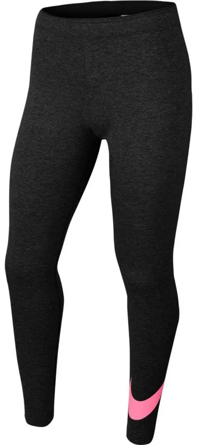 nike-nsw-favorites-swoosh-tight-g-black-heather-sunset-pulse-1 Nike NSW Favorites Swoosh Tight G - black heather/sunset pulse