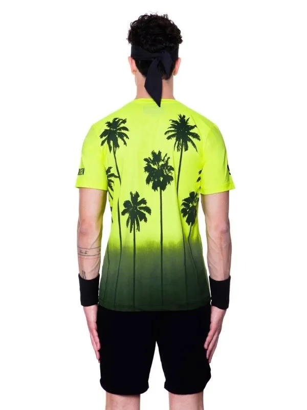 hydrogen-palm-tech-tee-man-fluo-yellow-4 Hydrogen Palm Tech Tee Man - fluo yellow