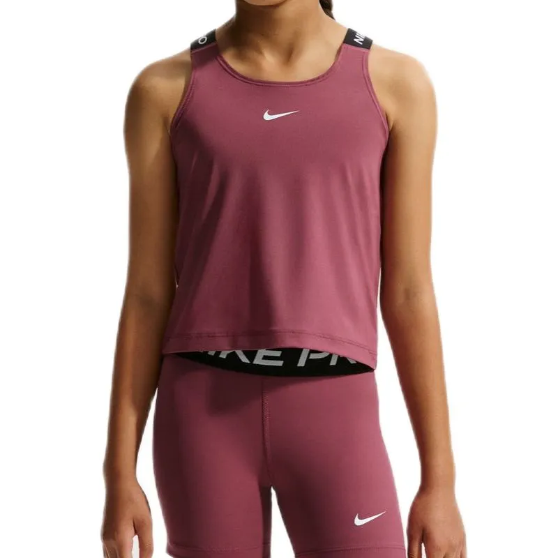Nike Kids Pro Sleeveless - pink smoke/white