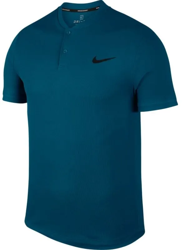 Nike Court Dry Advantage Solid Polo - green abyss/green abyss/black