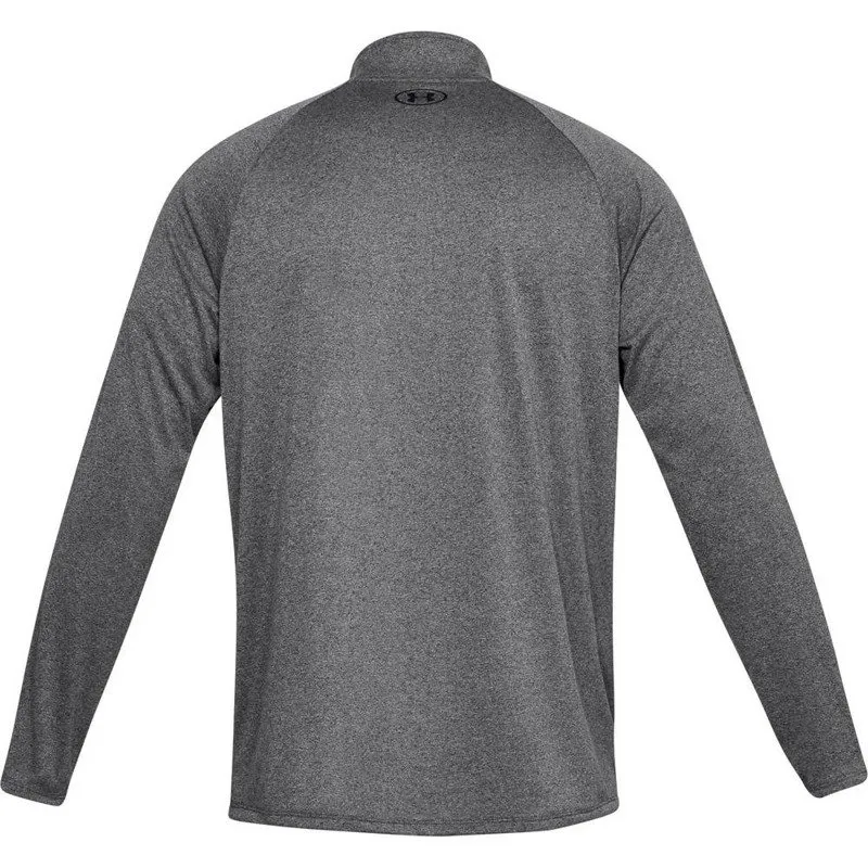 Under Armour UA Tech 2.0 1/2 Zip - carbon heather/black