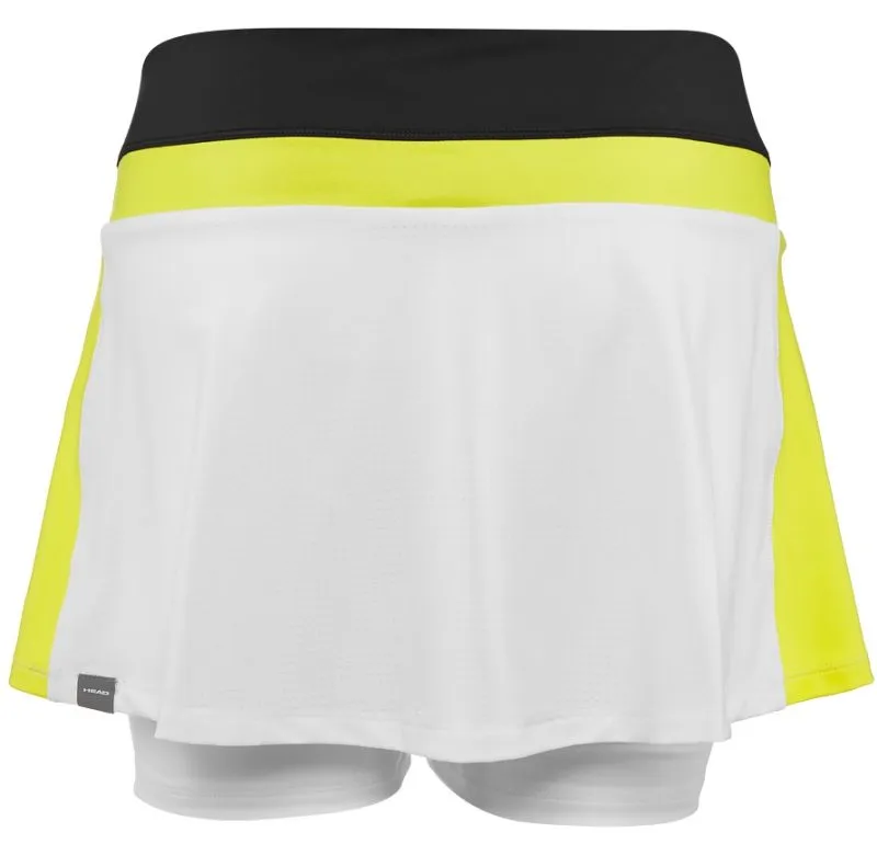 head-emma-skort-white-yellow-2 Head Emma Skort - white/yellow