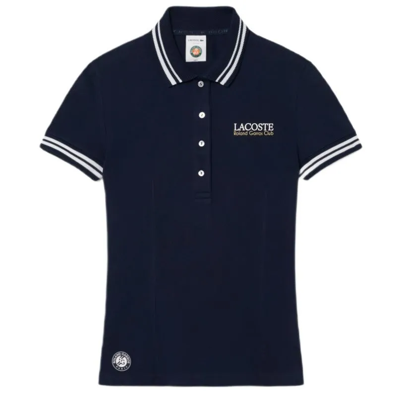 Lacoste Roland-Garros Edition Petit Pique - navy blue Lacoste Roland-Garros Edition Petit Pique - navy blue
