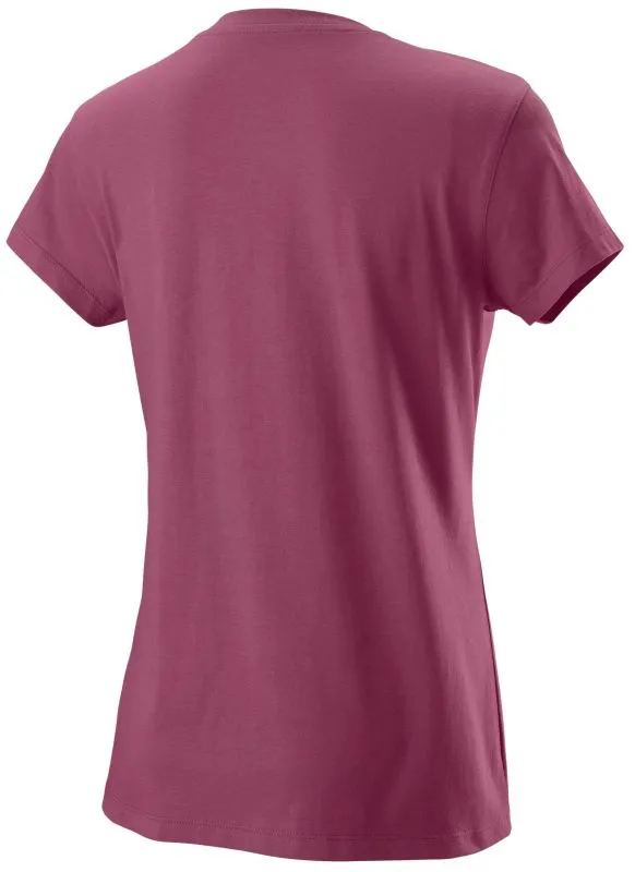 wilson-women-script-cotton-tee-ii-plum-2 Wilson Women Script Cotton Tee II - plum