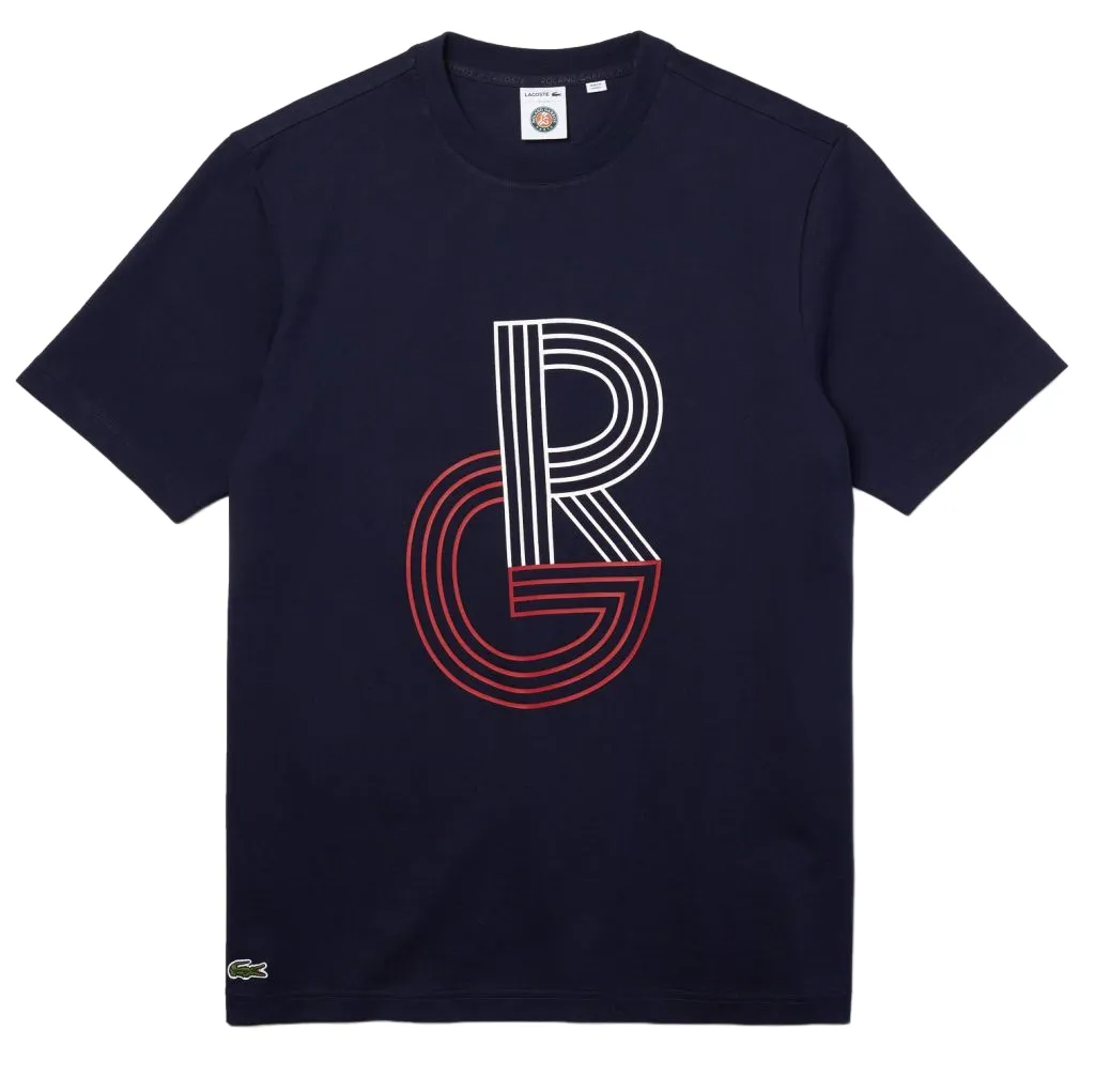 Lacoste SPORT Short Sleeve T-Shirt RG - navy blue