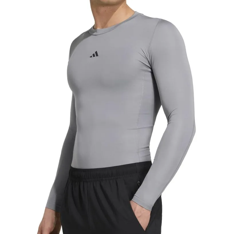 Adidas Techfit Compression Training Long Sleeve - grey