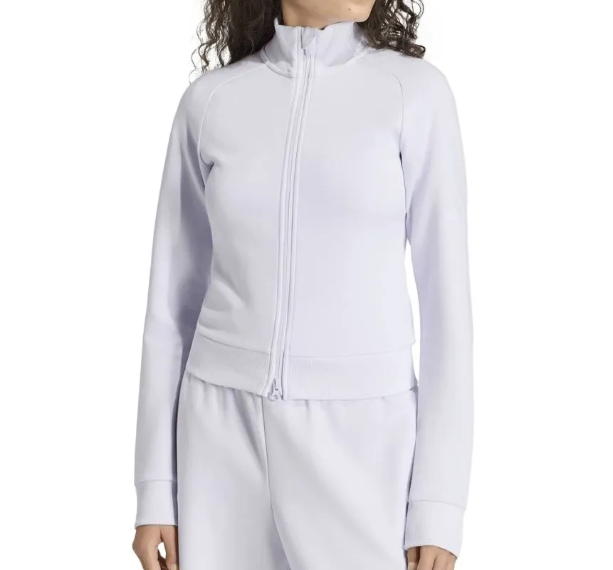 Adidas Soft Lux Slim Track Top - frozen purple