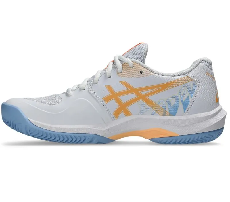 Asics Game FF Padel - white/orange glow