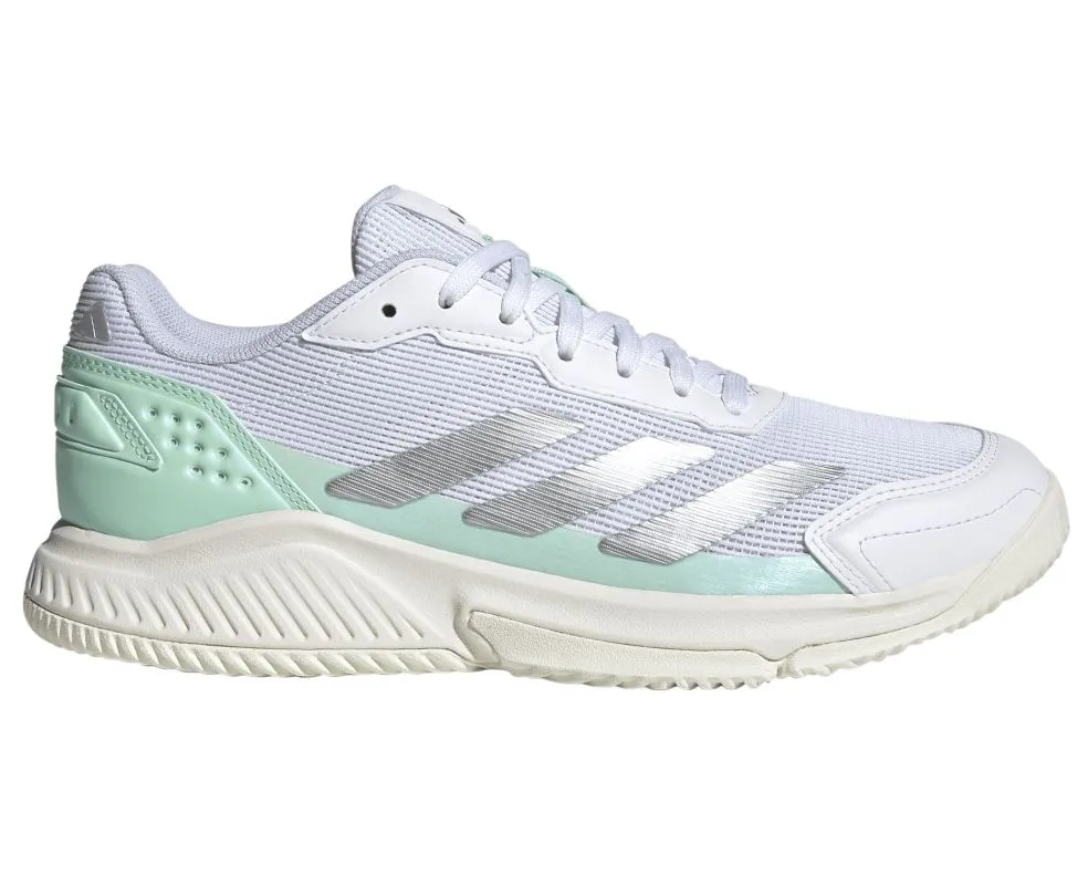 Adidas Courtquick Padel W - white/silvermetallic/clear mint