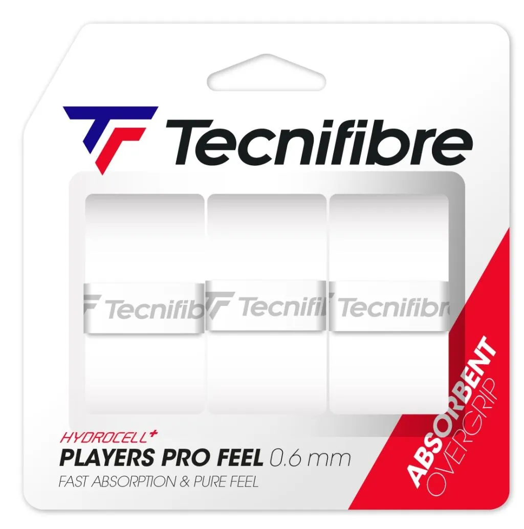 52PLAPROWH_01 Tecnifibre Players Pro Feel 3P