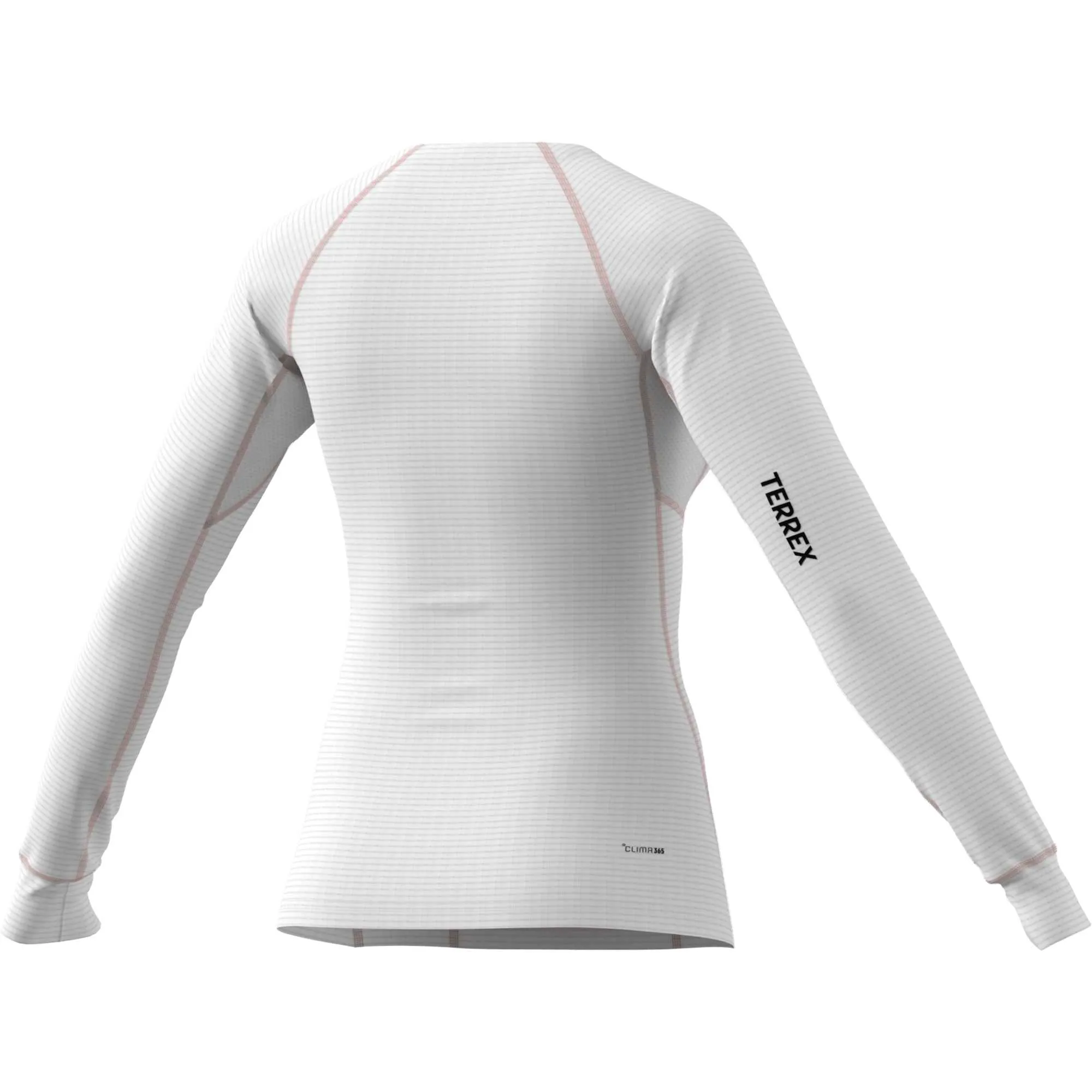 Adidas Terrex Xperior Clima365 Long Sleeve Baselayer - white/semi impact orange