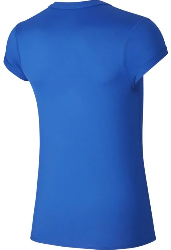 Nike Court Dry Top SS W - game royal/white